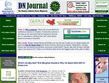 Tablet Screenshot of dnjournal.com